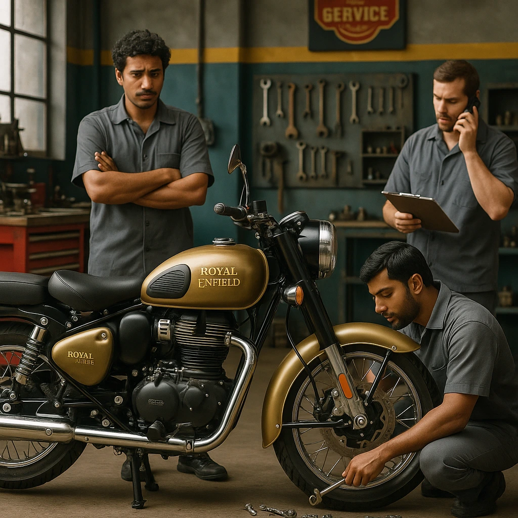 Timesaver team and tools for bike repair