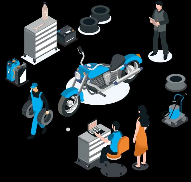 Timesaver motorcycle parts store in Keshav Nagar Mundhwa